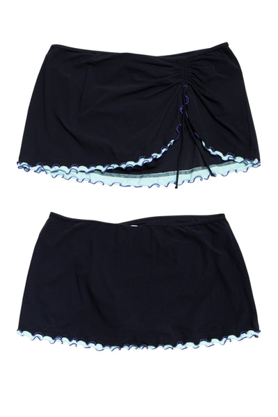 #14 Profile Mini Skirt Black | c. 188 | Size 8