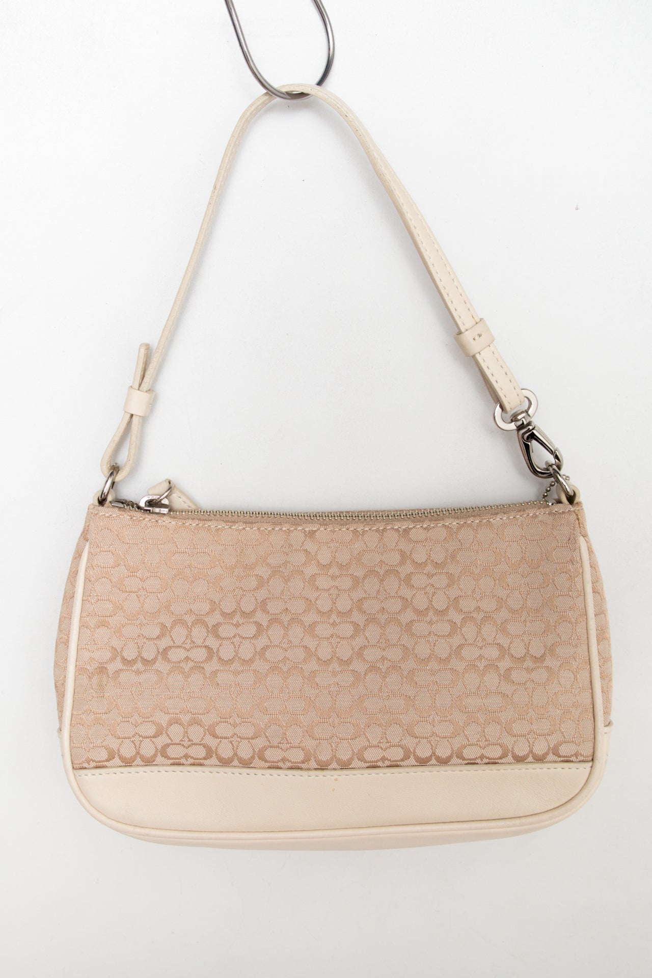 #168 Coach Shoulder Bag Beige | c. 187 | Size