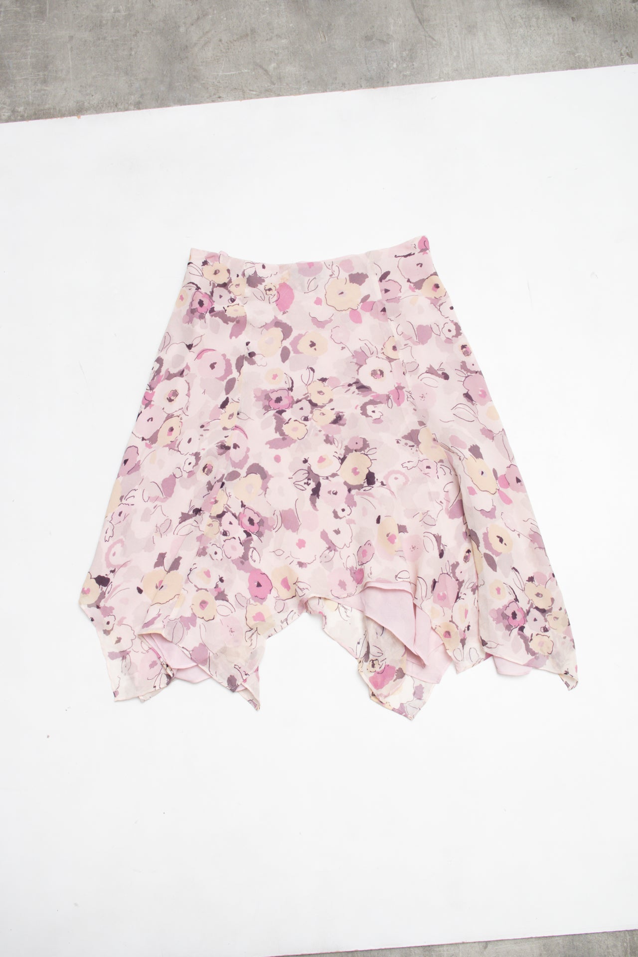 #121 Express Long Skirt Pink | c. 213 | Size 6