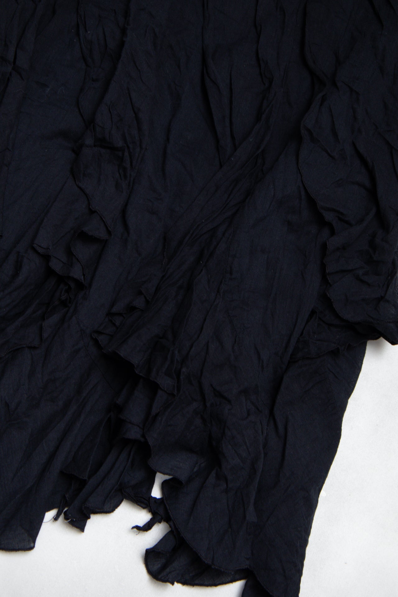 #129 Willi Smith Skirt Black | c. 193 | Size 8