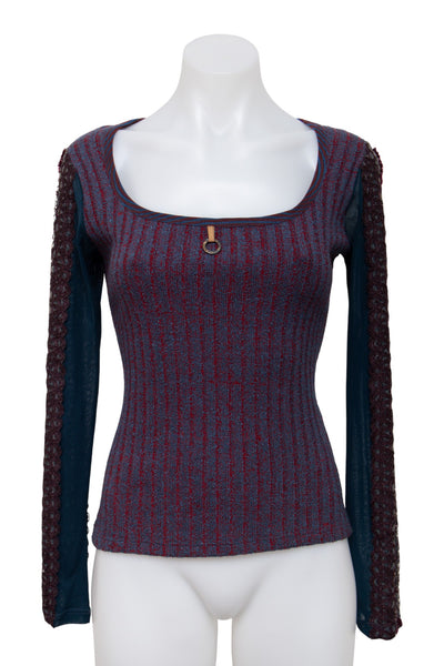 # Save The Queen Tank Top Blue | c. 195 | Size 8