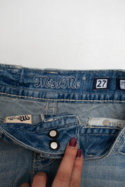 #070 Miss Me Booty Short Blue | c. 213 | Size 6