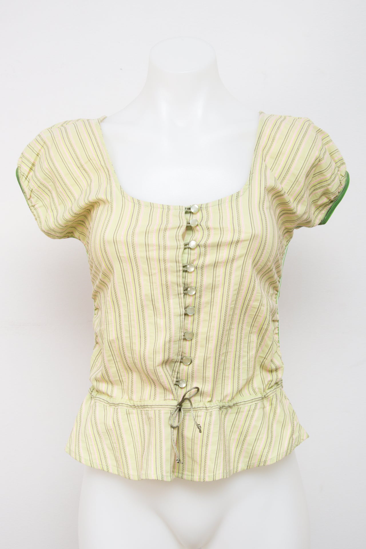 #040 GLOBE Line Cami Top Yellow | c. 201 | Size 8