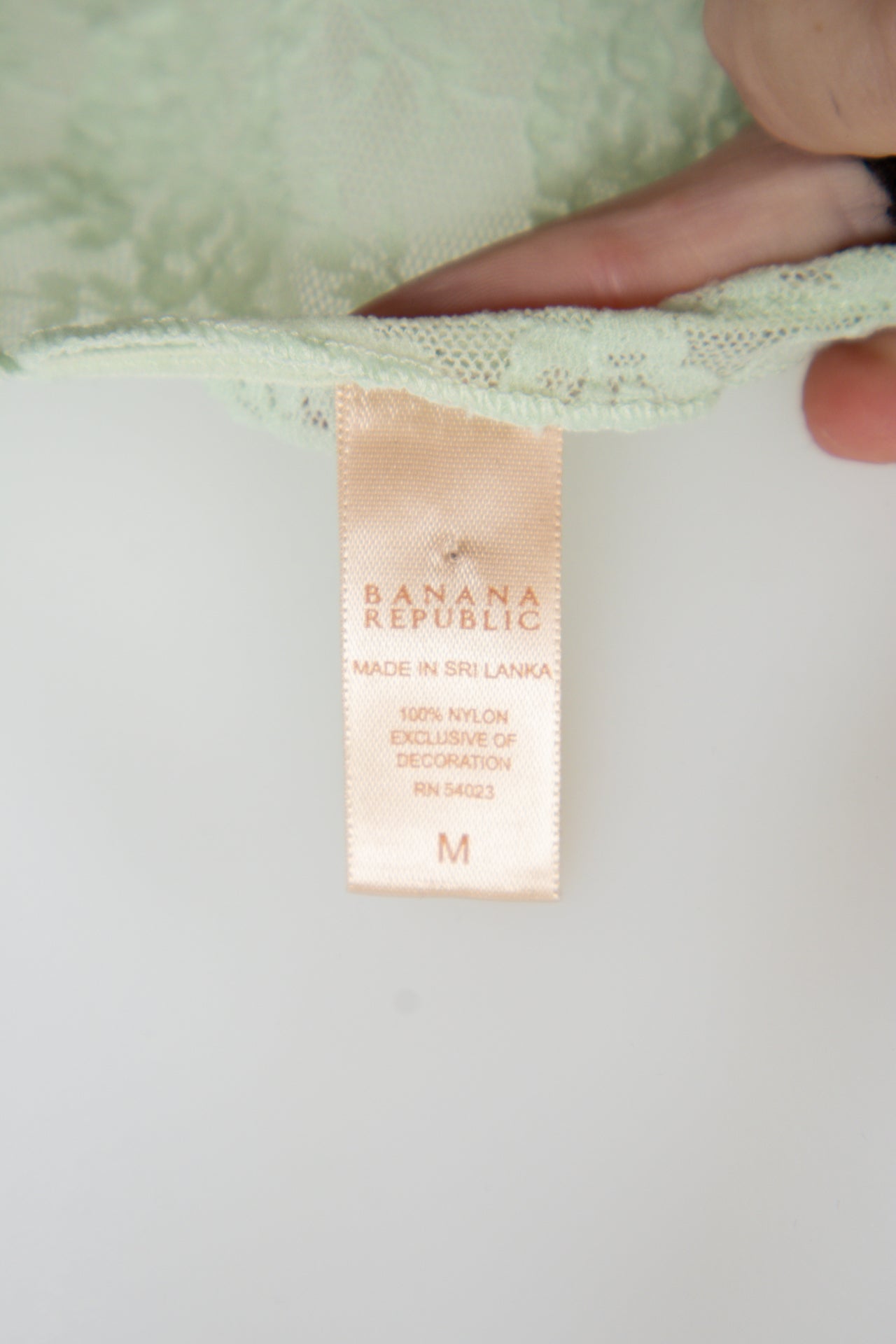#022 Banana Republic Cami Top Green | c. 201 | Size 12