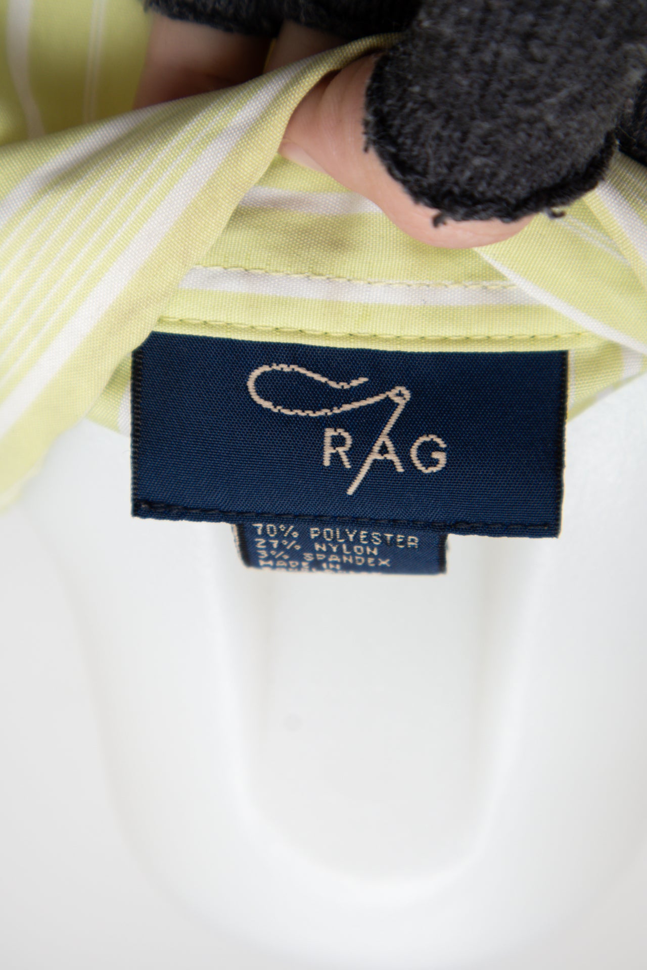 #79 Rag Camisole Top Yellow | c. 194 | Size 8
