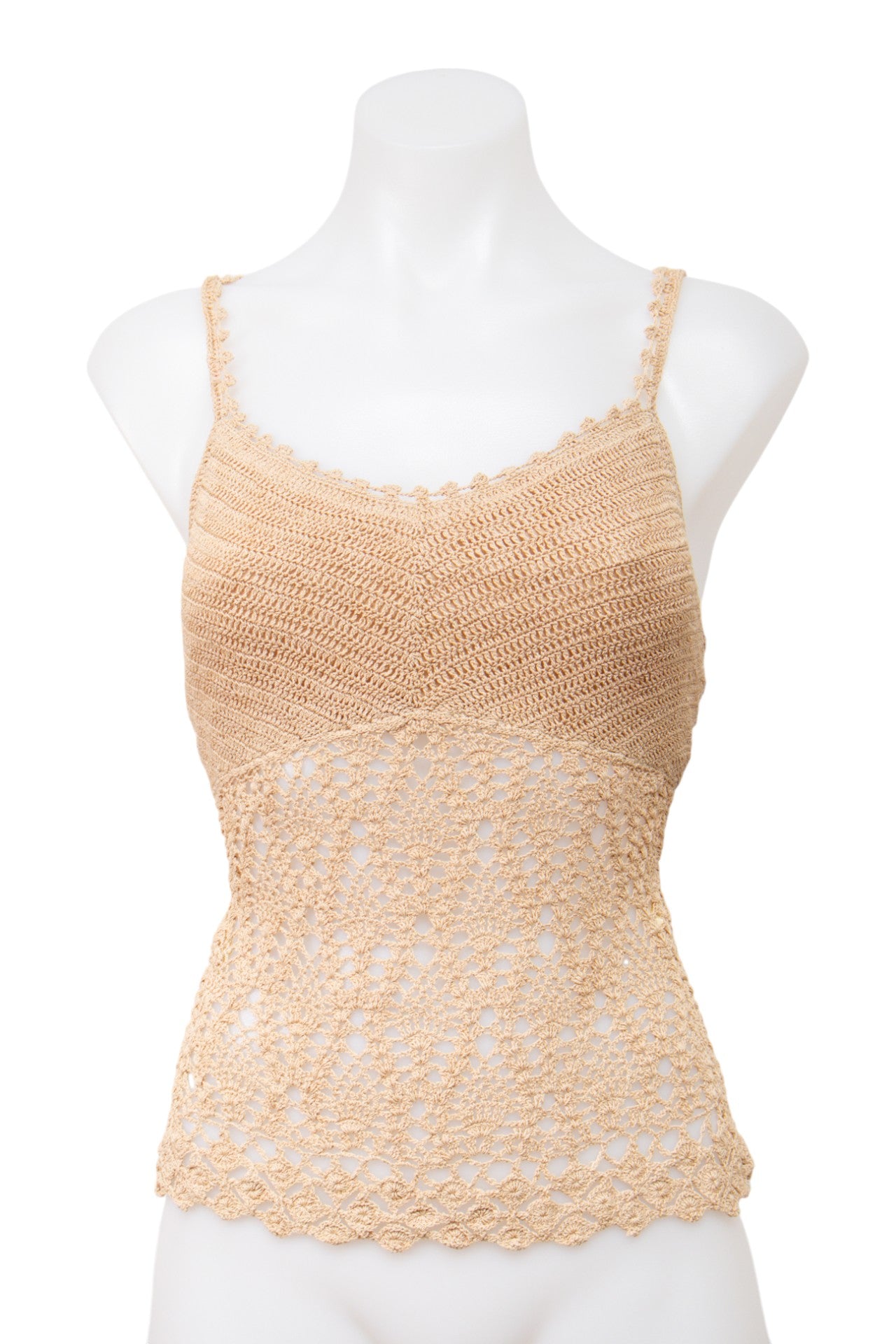 #28 Le Chat'eau Camisole Top Beige | c. 198 | Size 8