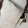 #168 Coach Shoulder Bag White | c. 206 | Size