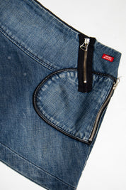 #11 Miss Sixty Mini Skirt Blue | c. 188 | Size 10