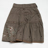 #166 Isshu Skirt Brown | c. 197 | Size 6