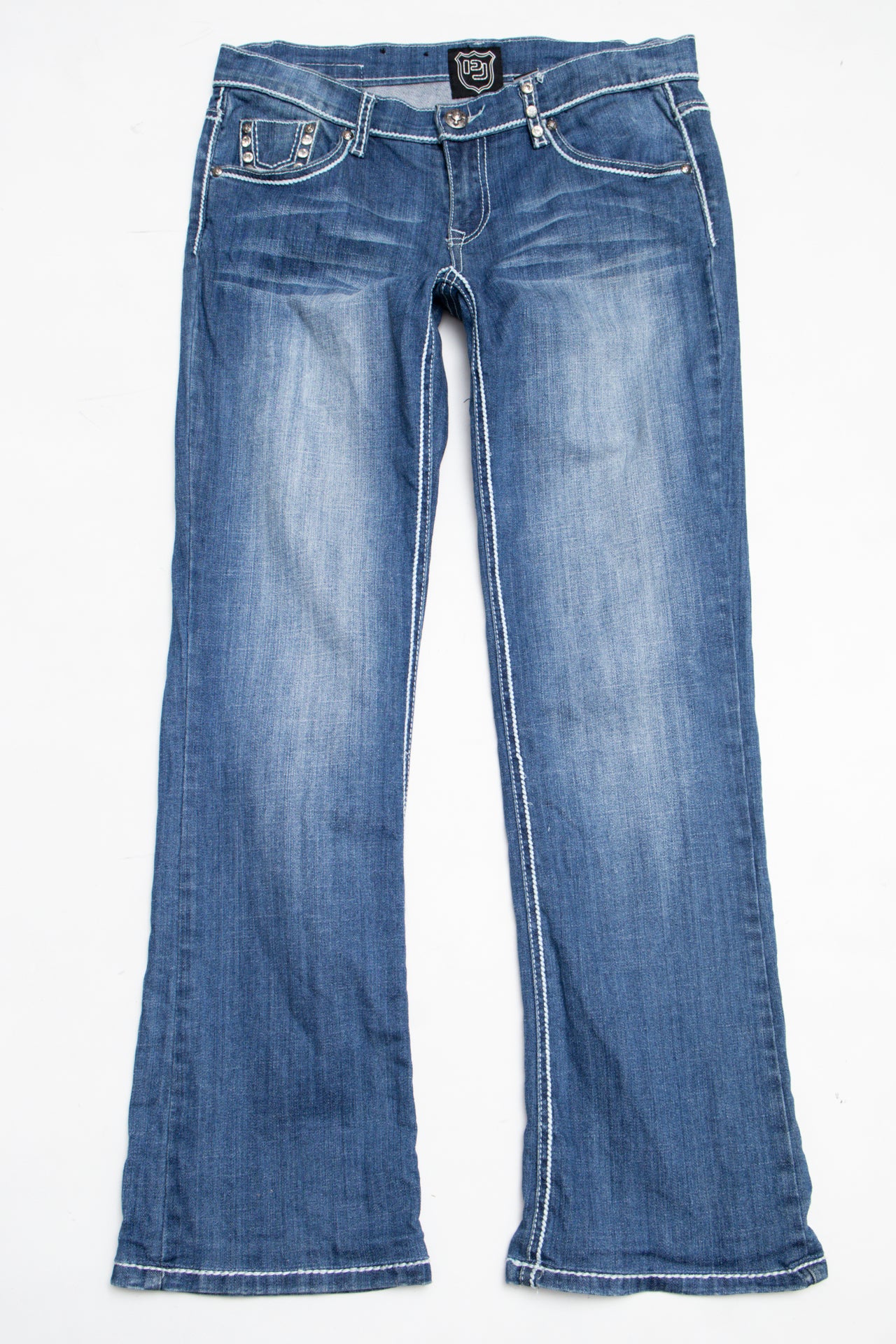 #075 Pistrol Jeans Blue | c. 206 | Size 8