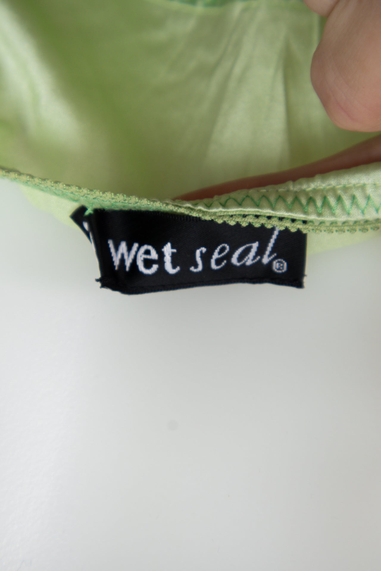 #23 Wet Seal Cami Top Green | c. 198 | Size 10