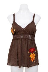 #014 Girl Krazy Cami Brown | c. 212 | Size 8/10