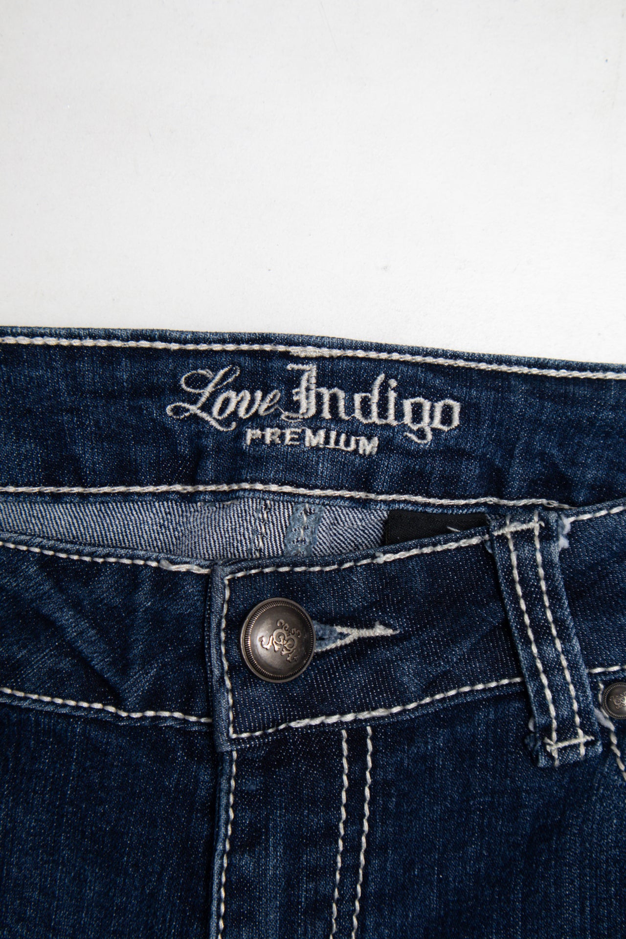 #067 Love Indigo Premium Jeans Blue | c. 206 | Size 12/14