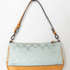 #167 Coach Shoulder Bag Blue | c. 183 | Size