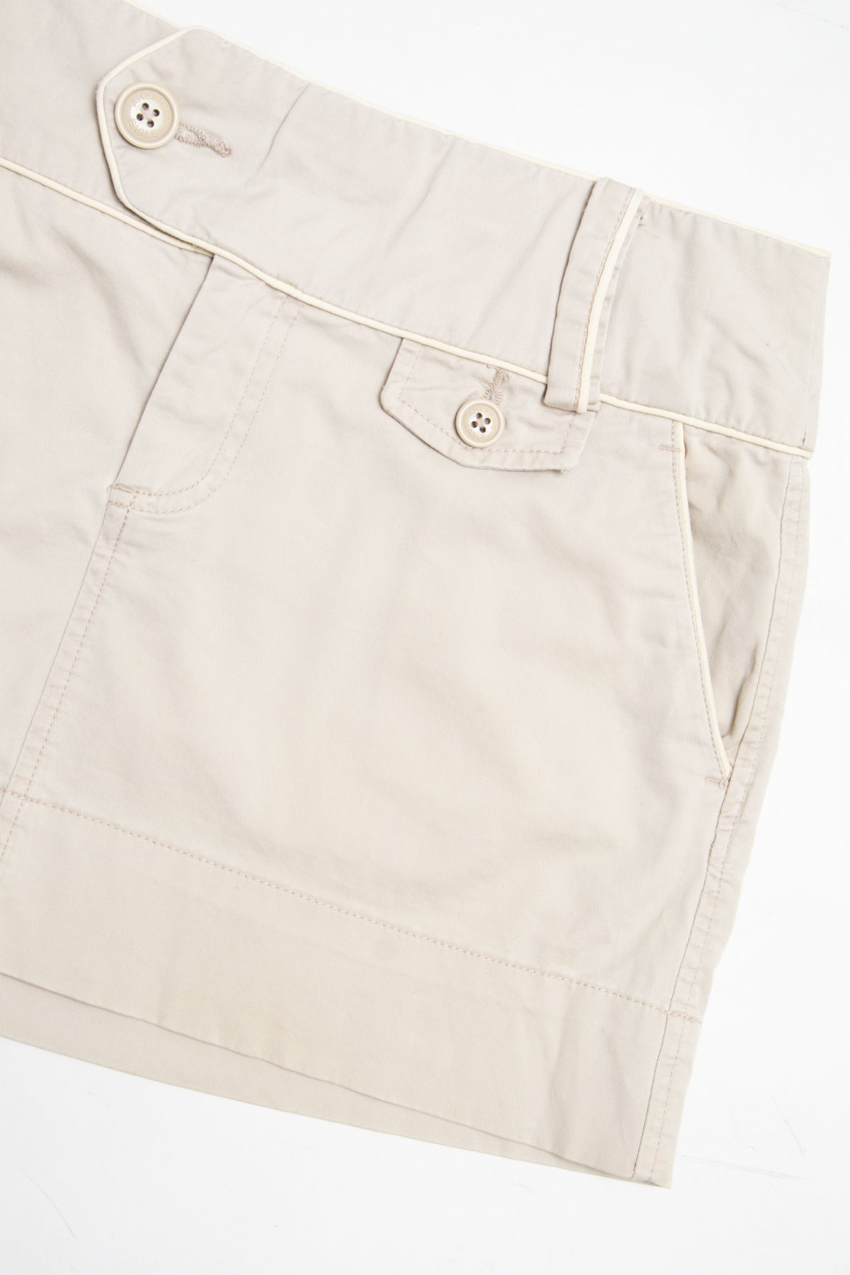 #149 American Eagle Outfitters Mini Skirt Beige | c. 209 | Size 10