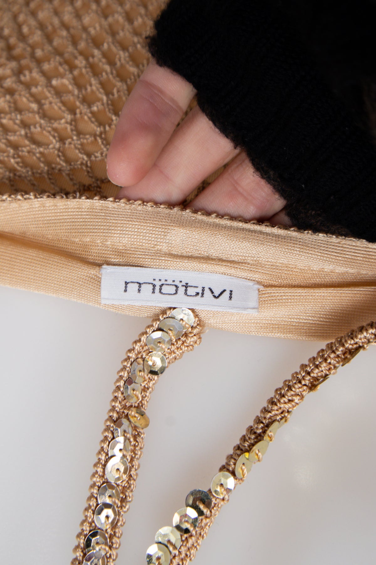 #074 Motivi Halter Gold | c. 209 | Size 8
