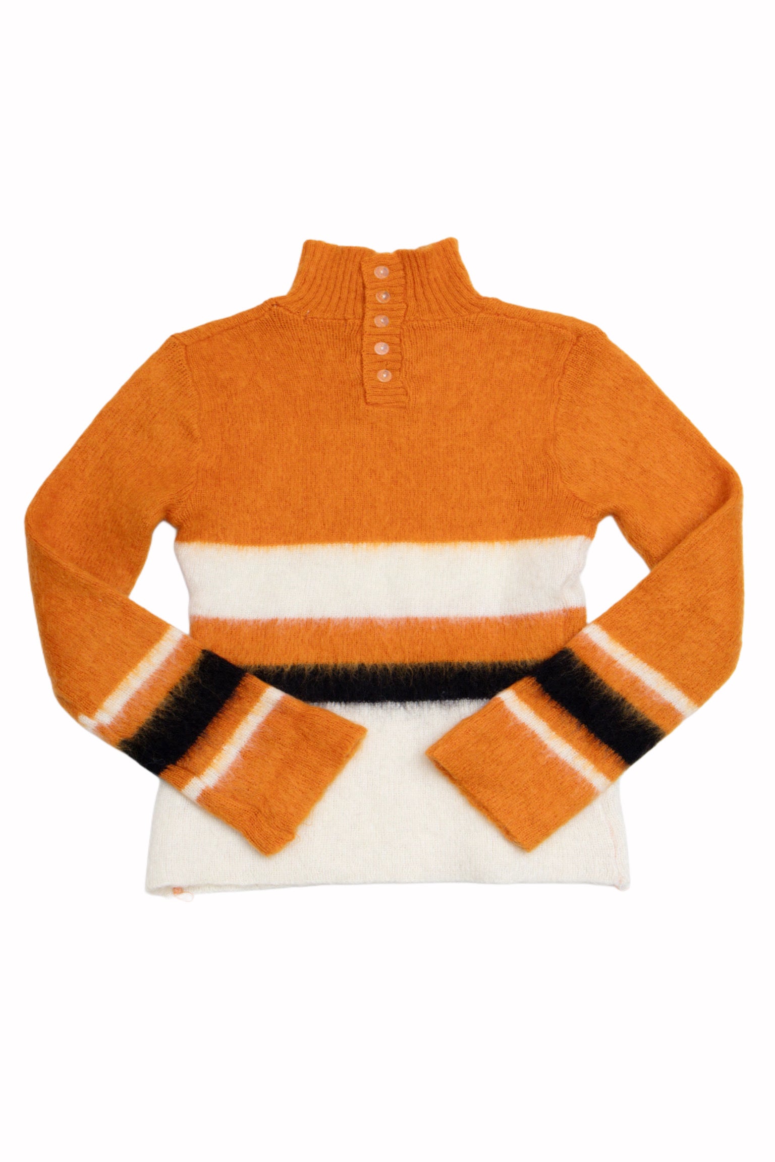 #27 Orange Mohair Turtle Neck | Emma At The Olympics | Size 6/8