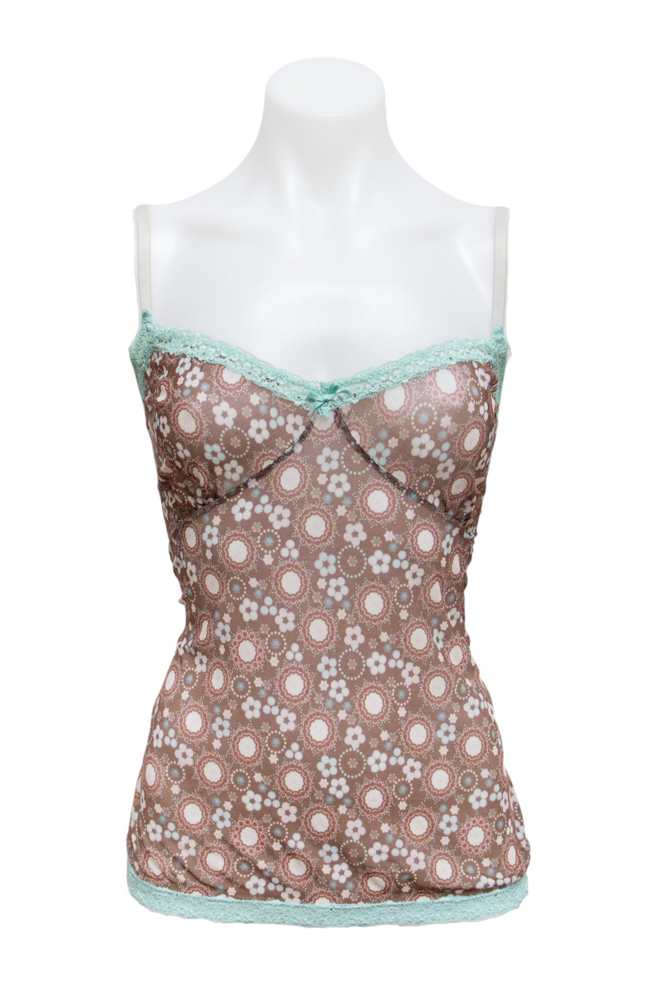 #01 Jennyfer Secret Camisole Top Brown | c. 181 | Size 10