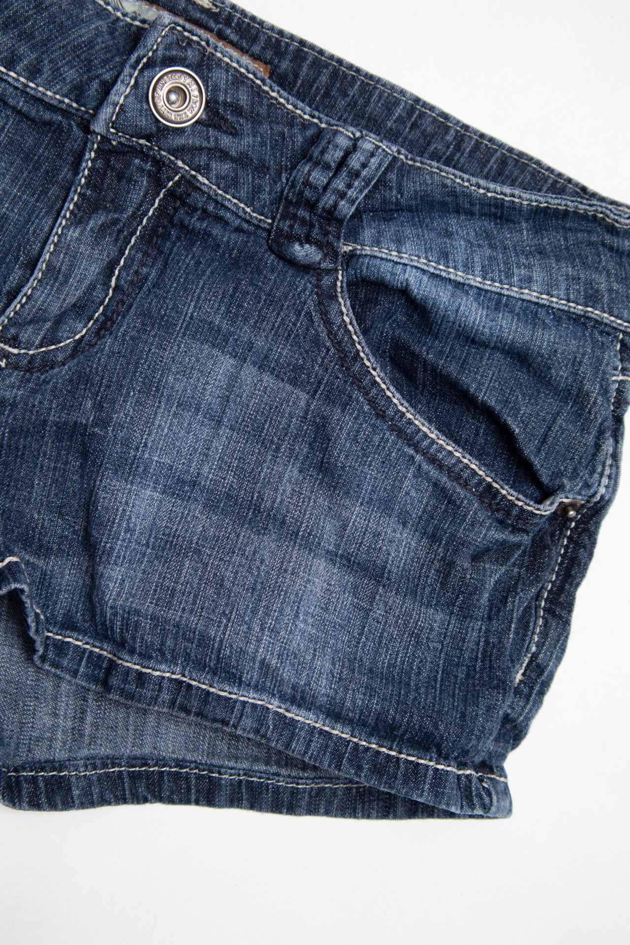 #098 Ymi Jeans Denim Shorts Blue | c. 201 | Size 6