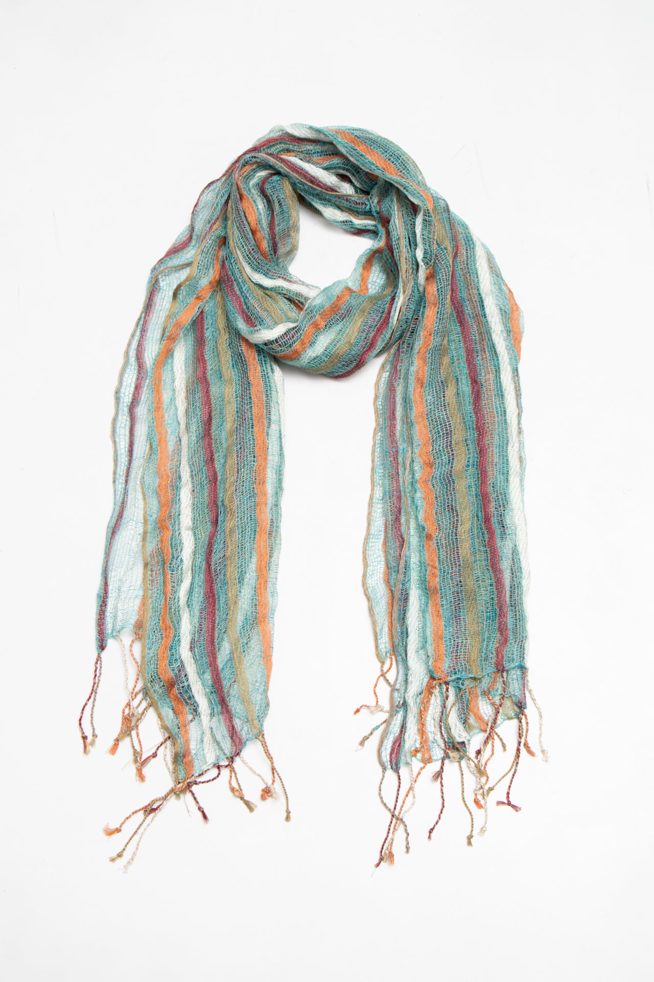 #169 Scarf Blue | c. 204 | Size