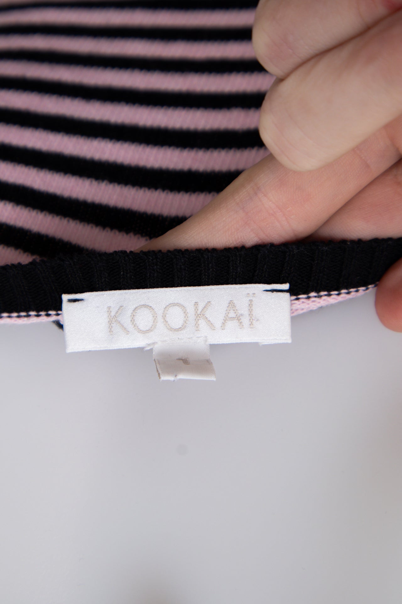 #001 Kookai Halter Top Black | c. 202 | Size 6