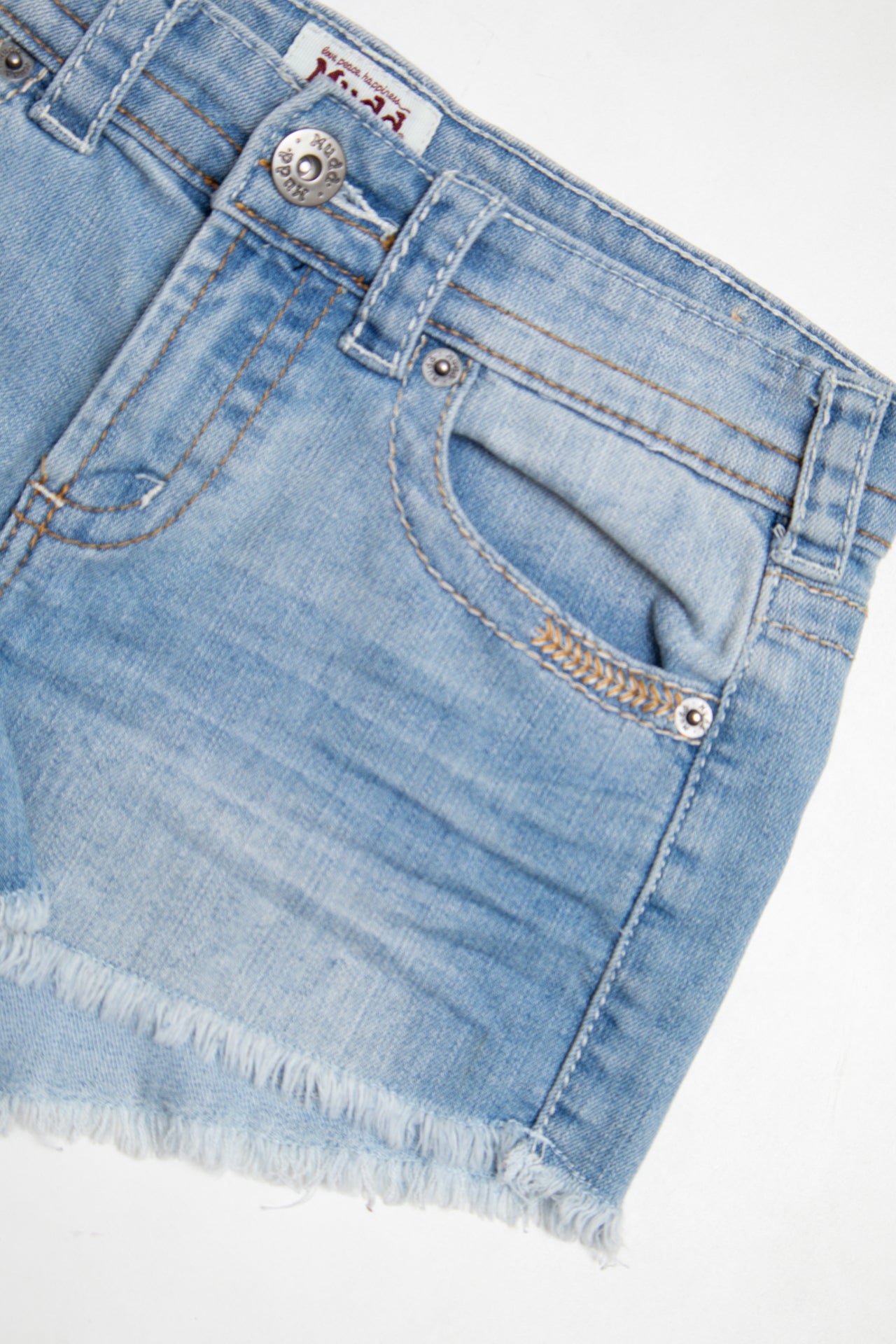 #083 Mudd Denim Shorts Blue | c. 203 | Size 8