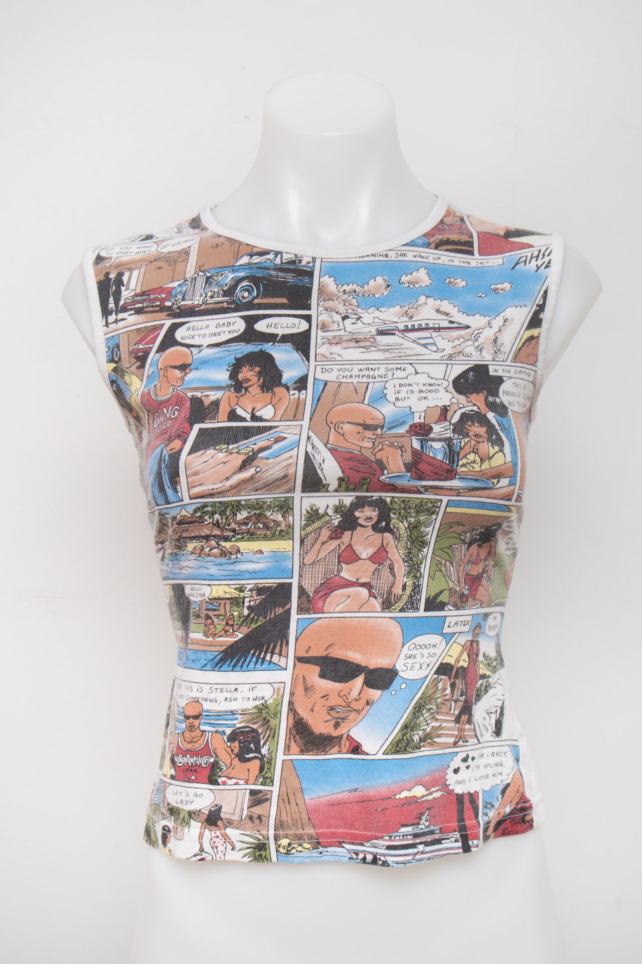 #42 American Eagle Tank Top White | c. 195 | Size 8