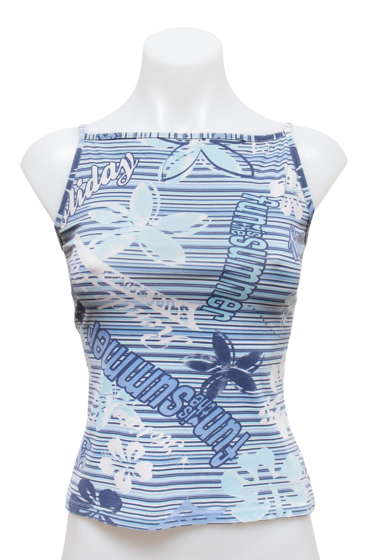 #90 Pinkie Camisole Top Blue | c. 188 | Size 10
