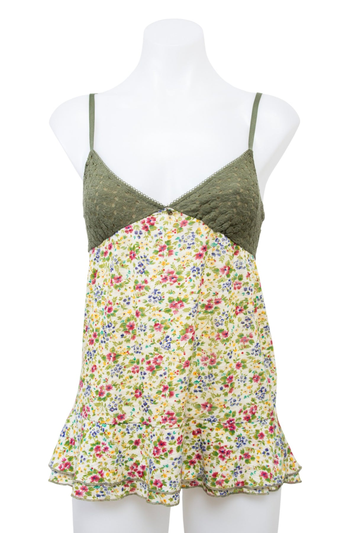 #196 Fórmula Joven Cami Top White | c. 207 | Size 8