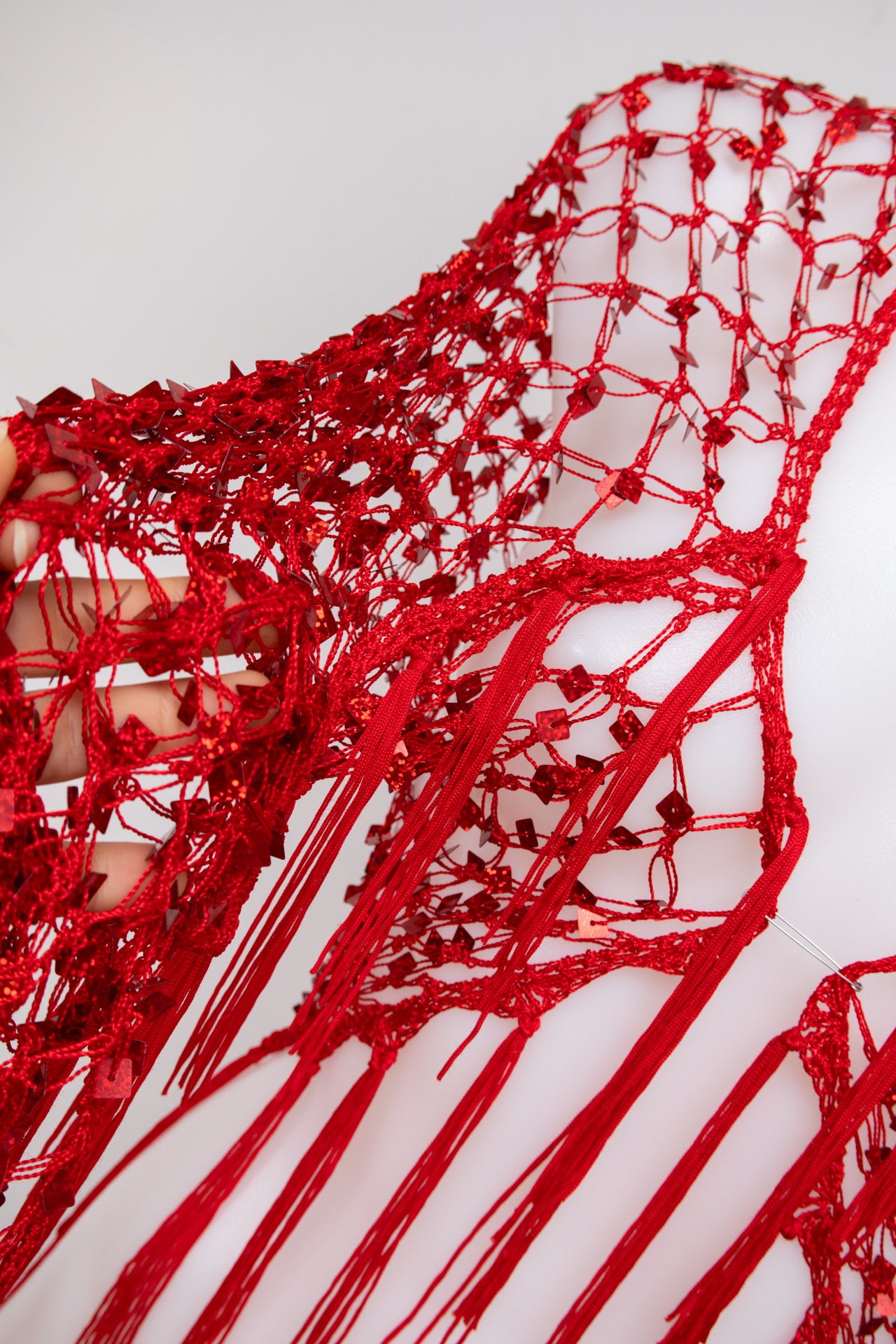 # Camisole Top Red | c. 194 | Size 8/10/12/14