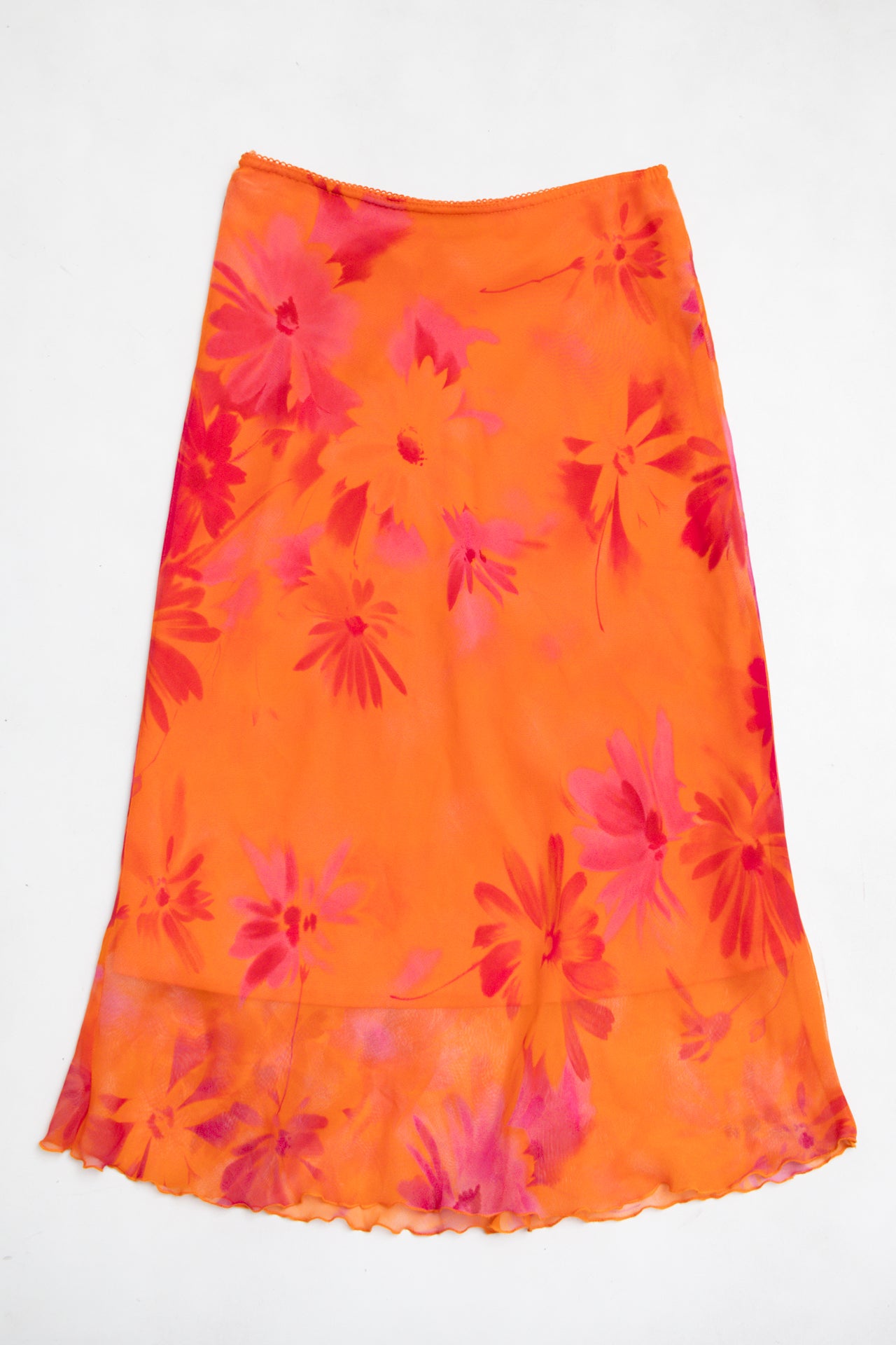 #183 Studio Y Skirt Orange | c. 194 | Size 6/8