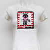 #75 Bozart Rams T-shirt White | c. 193 | Size 10