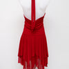 #168 Tag 1080 Halter Top Red | c. 195 | Size 8