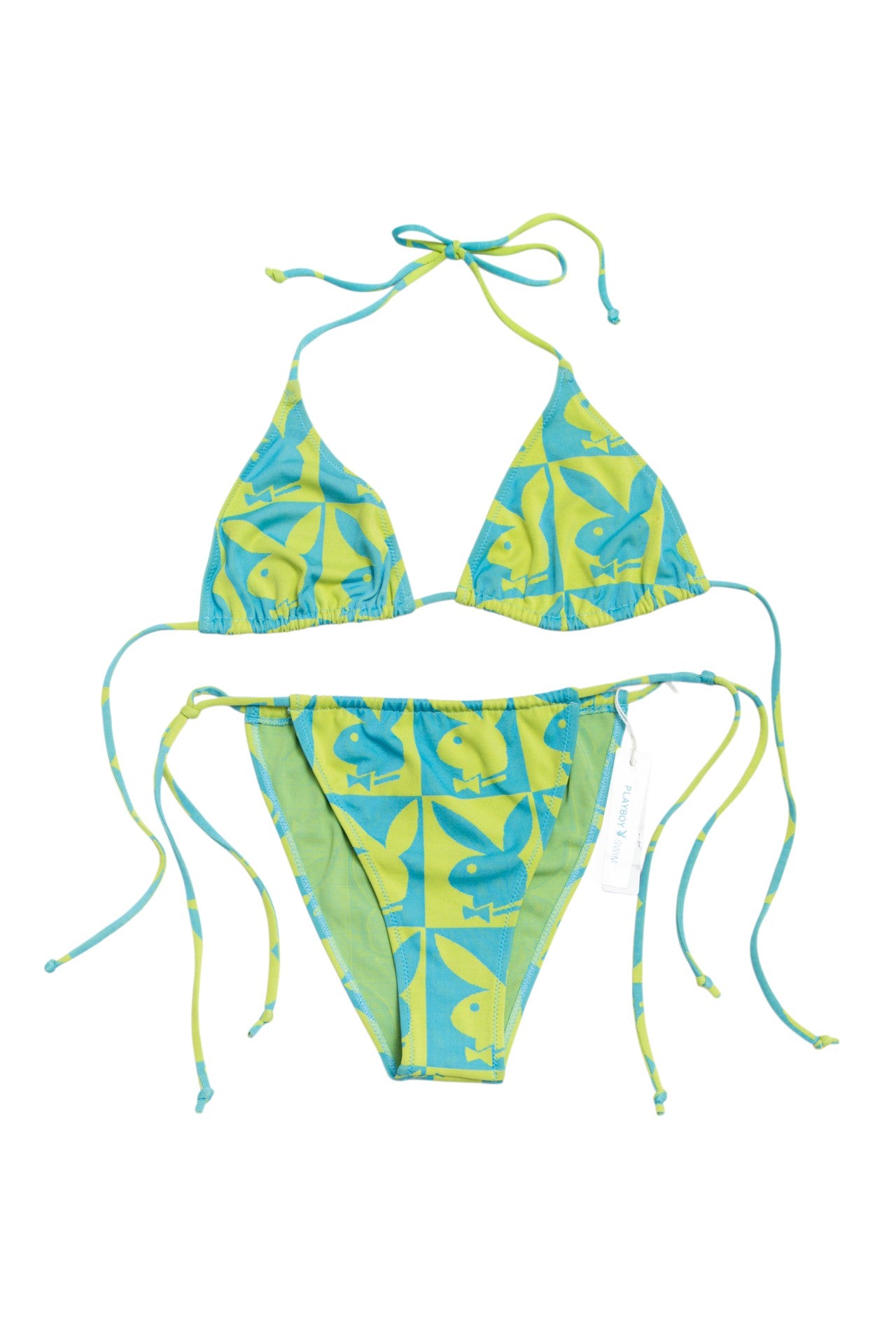 #34 Playboy Swim Bikini Blue | c. 185 | Size 10