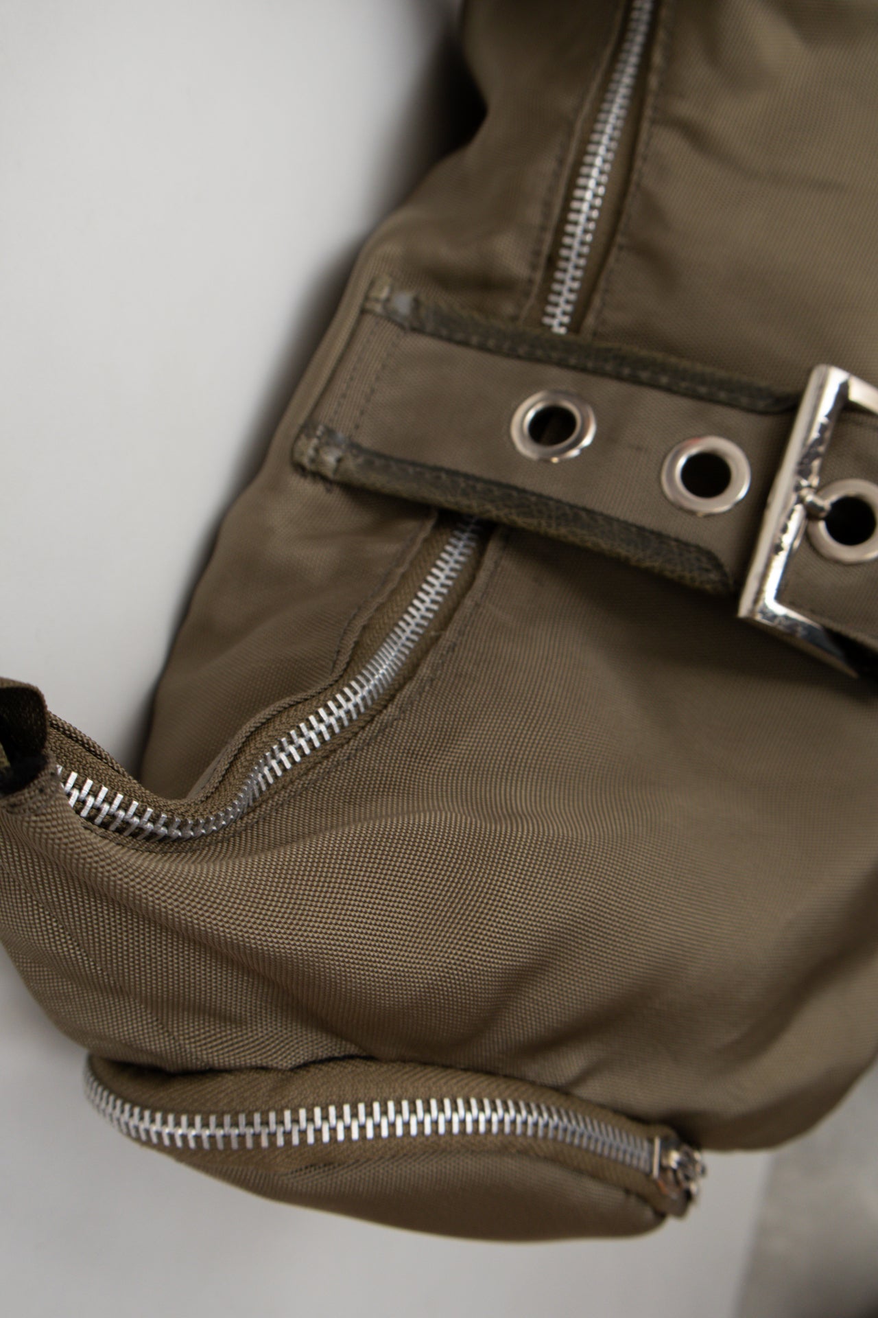 #189 Shoulder Bag Brown | c. 197 | Size