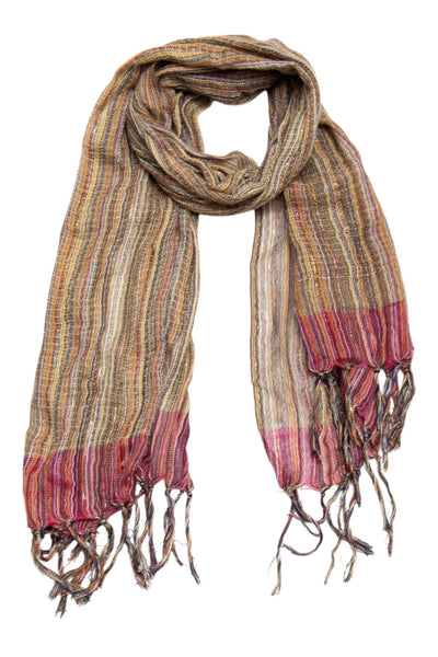 #174 Scarf Brown | c. 204 | Size
