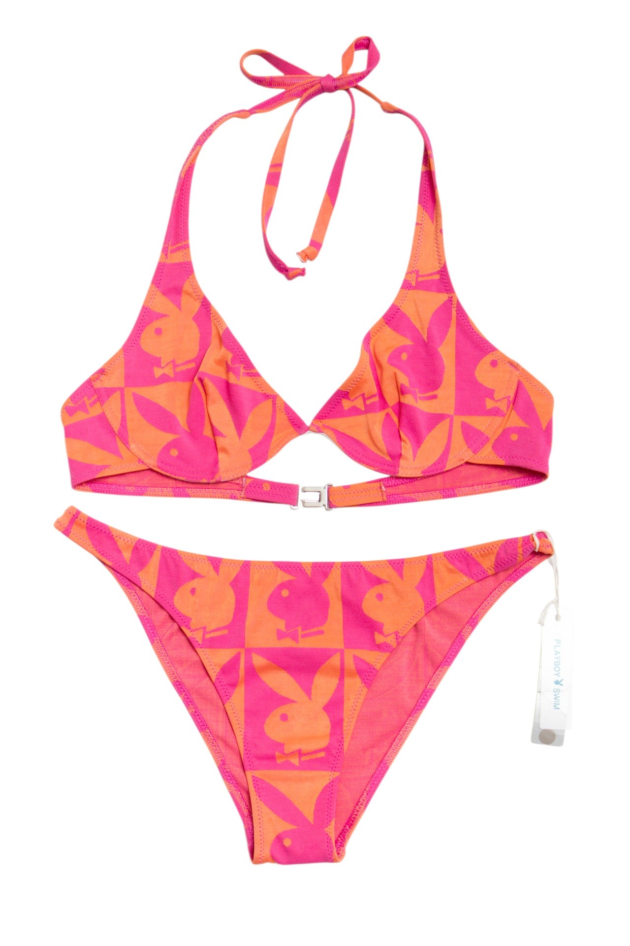 #35 Playboy Swim Bikini Pink | c. 185 | Size 8/10