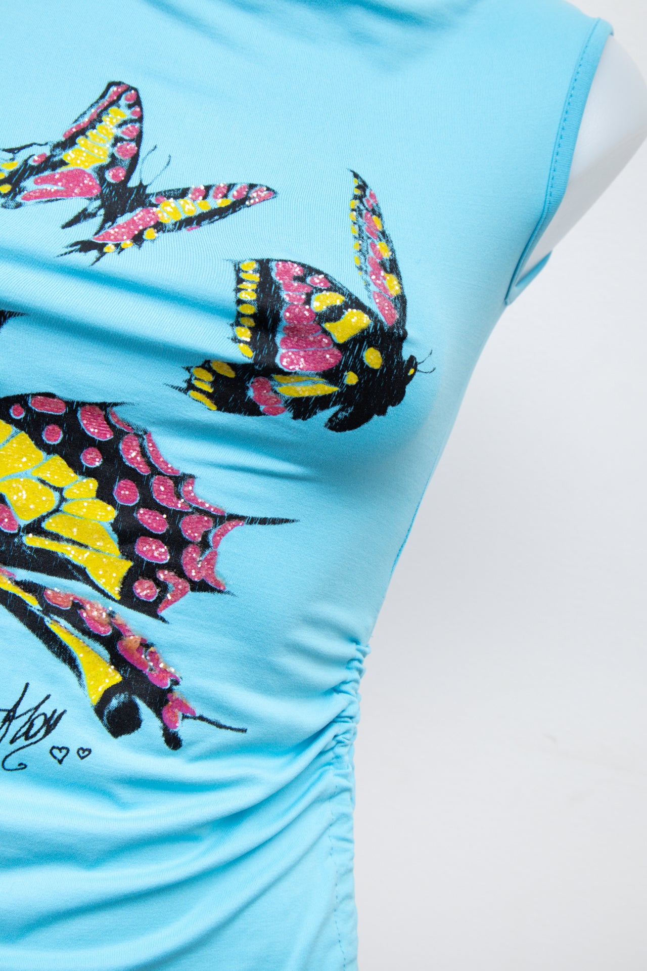 #60 Butterfly Cami Top Blue | c. 198 | Size 8