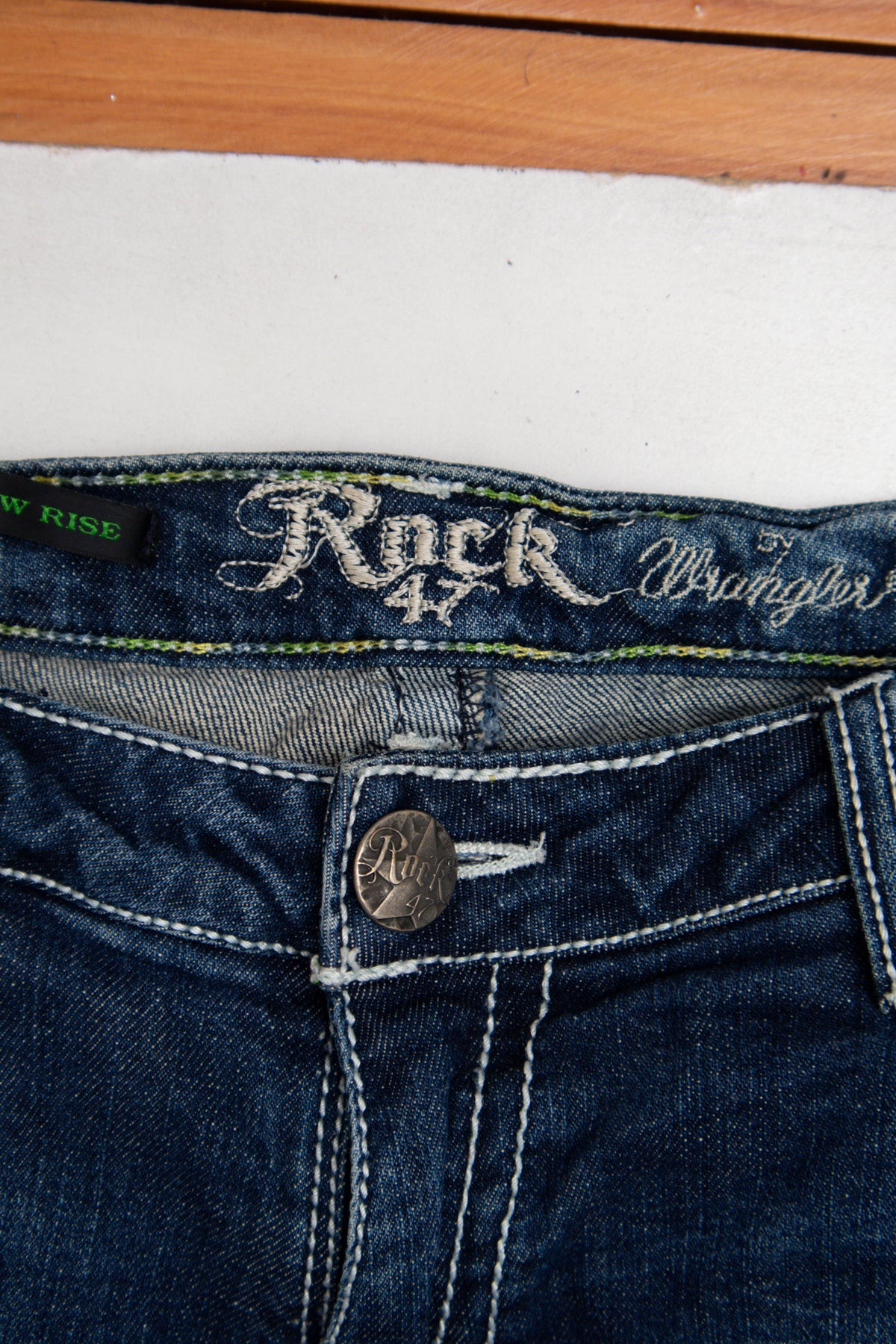 #122 Rock Revival Jeans Blue | c. 209 | Size 10