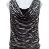 #159 Scoop Neck Top Black | c. 188 | Size 8