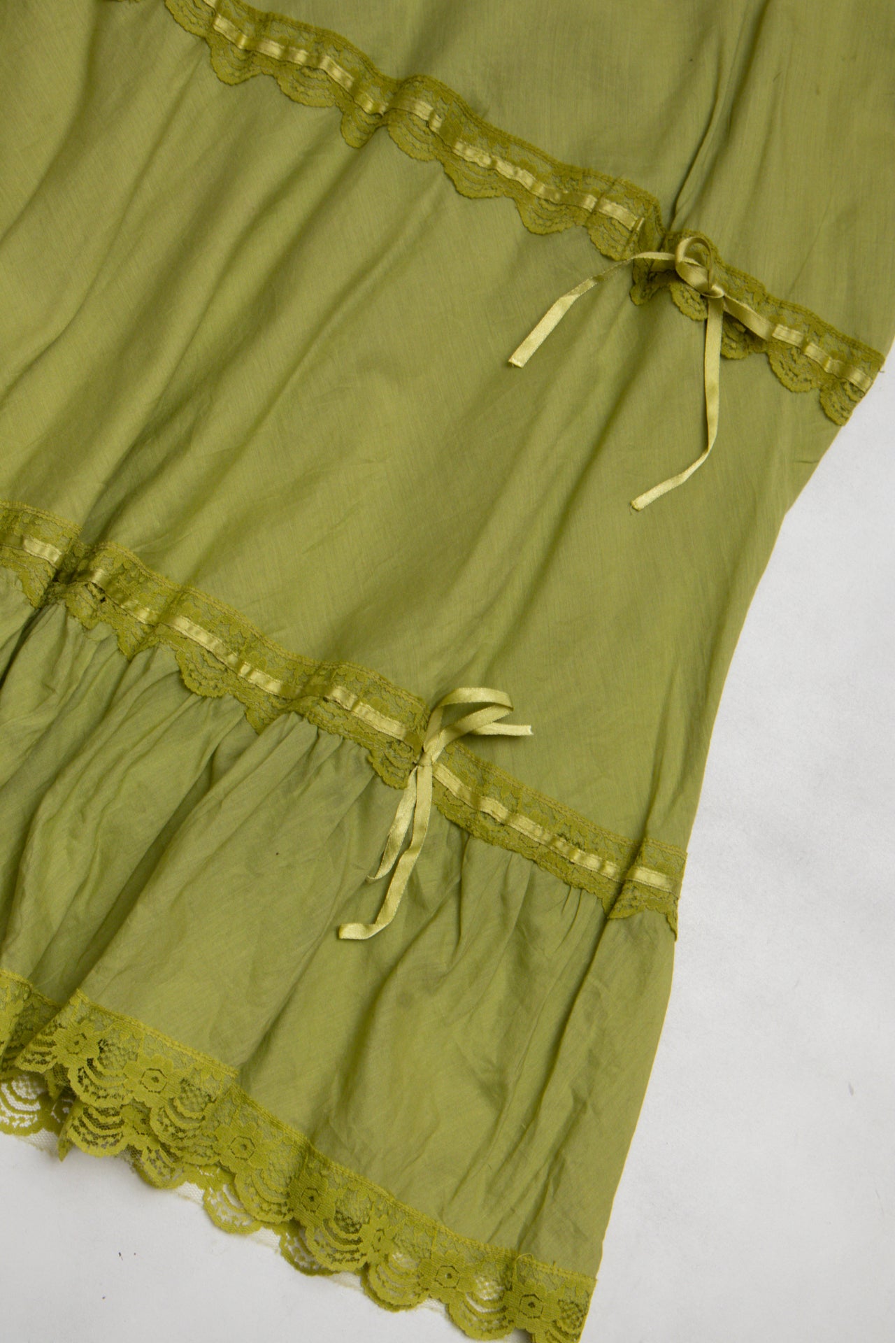 #174 Skirt Green | c. 197 | Size 16