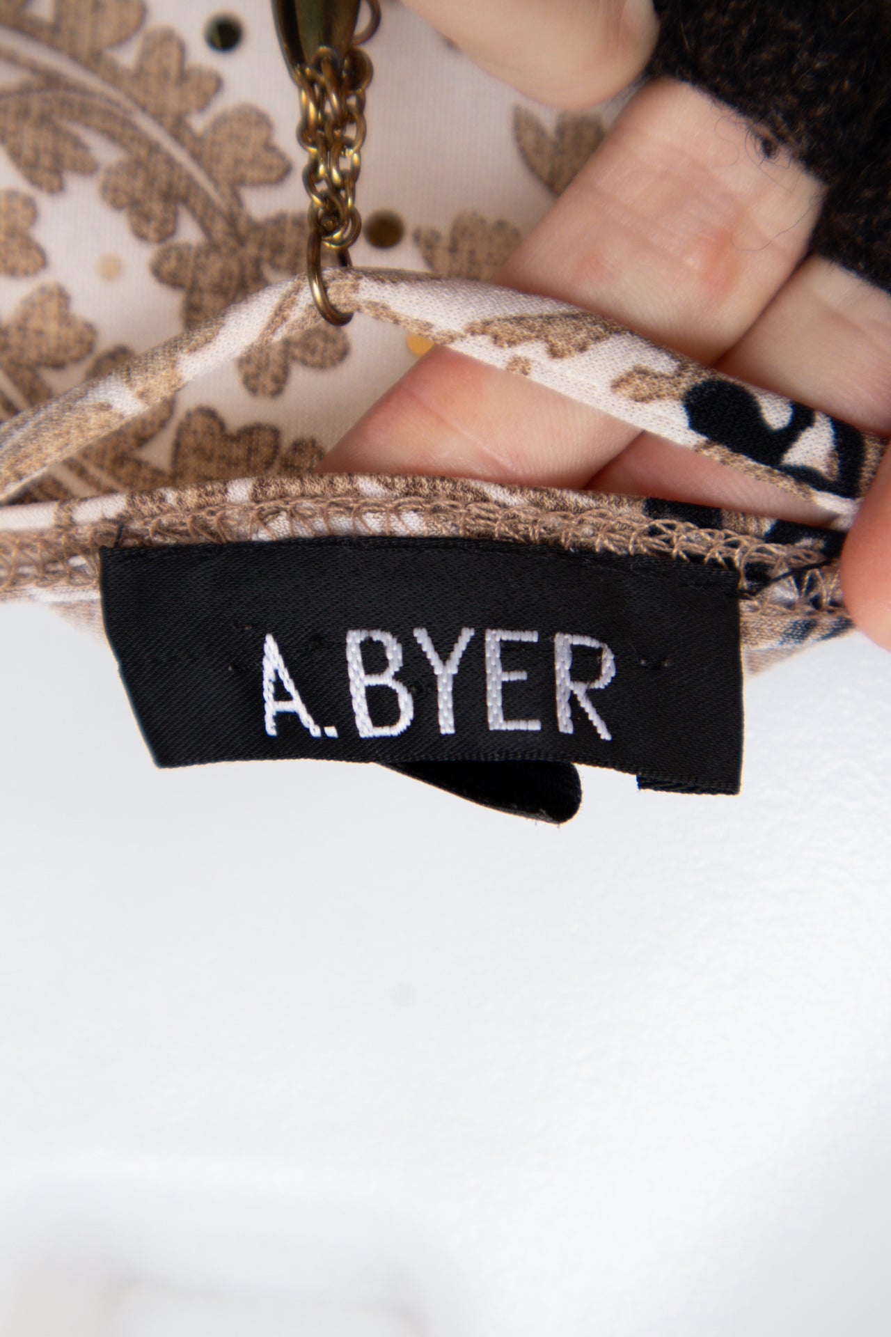 #060 A. Byer Tank Top Beige | c. 202 | Size 8