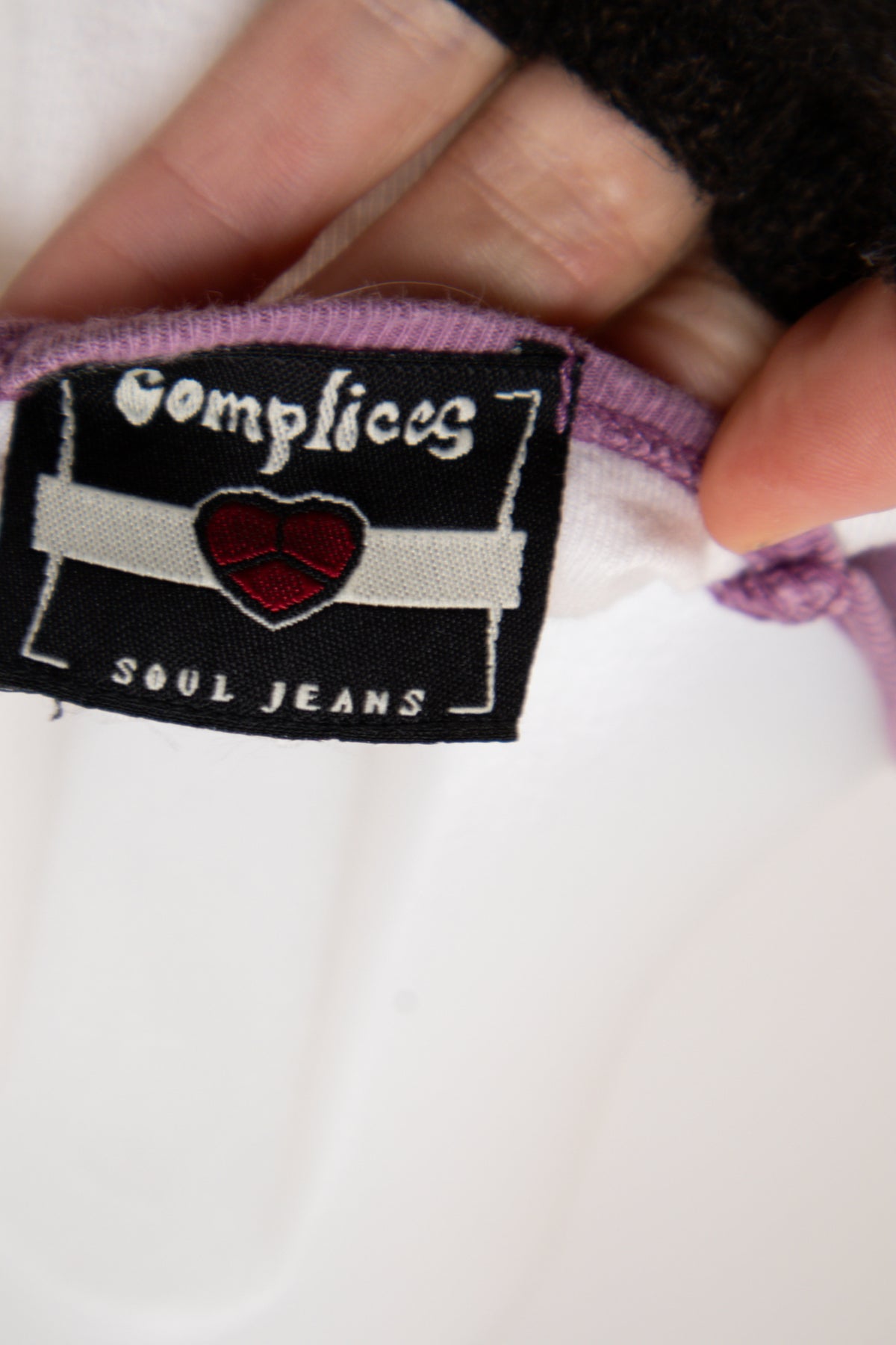 #063 Complices Soul Jeans T-shirt White | c. | Size 10