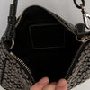 #190 Coach Shoulder Bag Black | c. 198 | Size