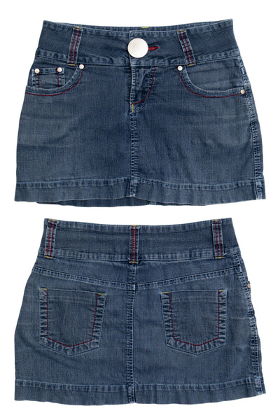 #203 Tommy Hilfiger Mini Skirt Blue | c. 194 | Size 10