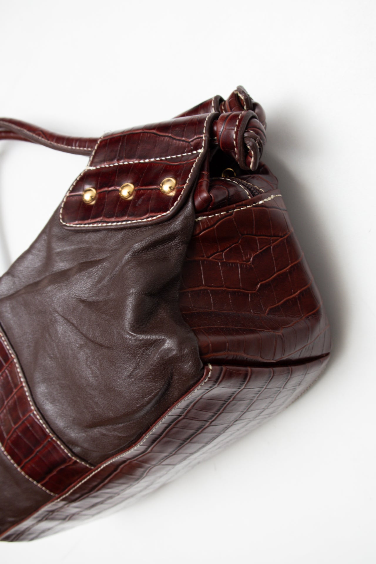 #200 Shoulder Bag Brown | c. 196 | Size