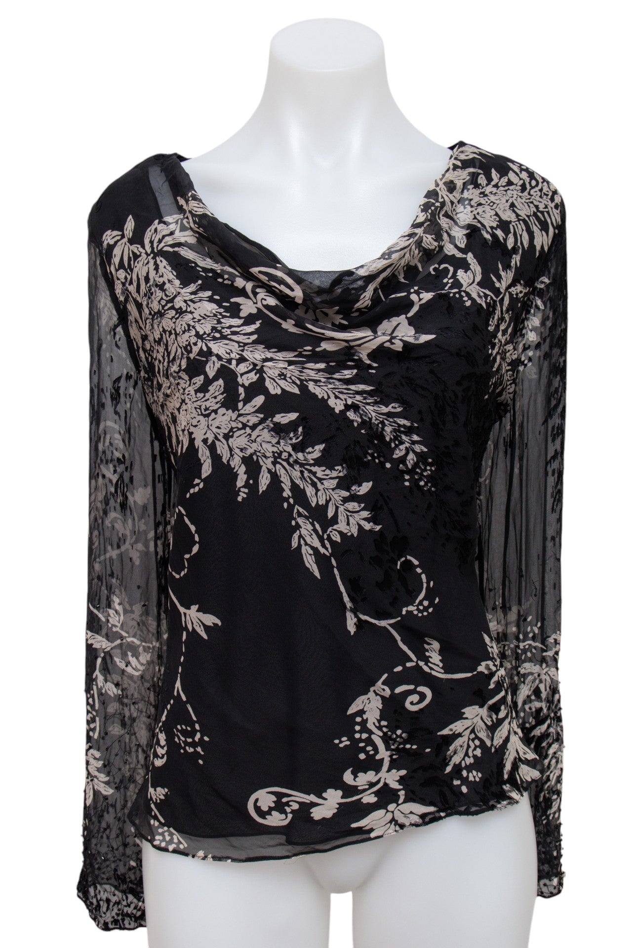 #62 Papillion Boutique Cami Top Black | c. 194 | Size 12
