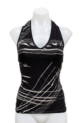 #43 Bebe Halter Top Black | c. 190 | Size 10