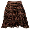 #145 Passsport Skirt Brown | c. 193 | Size 10