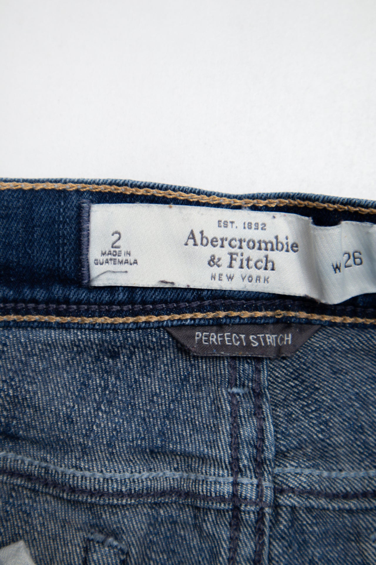 #140 Abercrombie & Fitch Denim Shorts Blue | c. 198 | Size 6